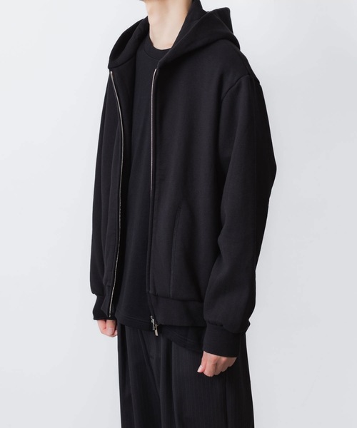 VEIN (ヴェイン)の「ジャンベルカテリー ジップアップフーディー / JUMBERCA TERRY ZIP UP HOODIE(パーカー・メンズ・ブラック・3/2/1)」の5枚目の写真