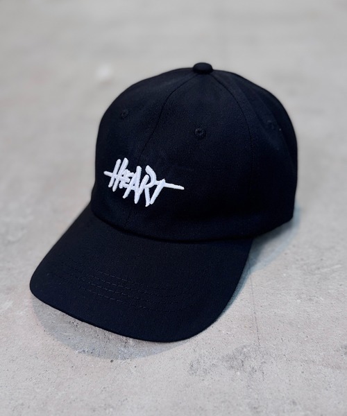 CALIFORNIA OUTFITTERS（カリフォルニア アウトフィッターズ）の「6A11 HEART CAP コットン ロゴキャップ（キャップ・メンズ・ブラック/ブラウン/グリーン/ホワイト・ONESIZE）」の12枚目の写真