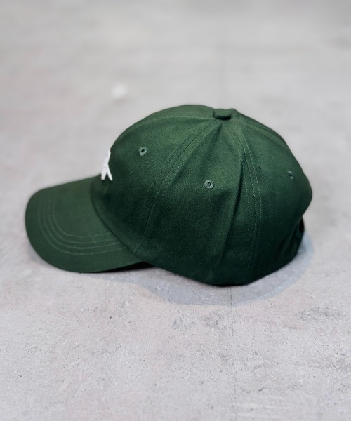 CALIFORNIA OUTFITTERS（カリフォルニア アウトフィッターズ）の「6A11 HEART CAP コットン ロゴキャップ（キャップ・メンズ・ブラック/ブラウン/グリーン/ホワイト・ONESIZE）」の9枚目の写真