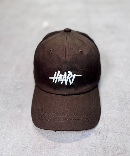 CALIFORNIA OUTFITTERS（カリフォルニア アウトフィッターズ）の「6A11 HEART CAP コットン ロゴキャップ（キャップ・メンズ・ブラック/ブラウン/グリーン/ホワイト・ONESIZE）」の19枚目の写真