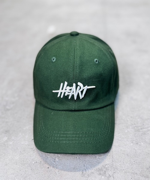 CALIFORNIA OUTFITTERS（カリフォルニア アウトフィッターズ）の「6A11 HEART CAP コットン ロゴキャップ（キャップ・メンズ・ブラック/ブラウン/グリーン/ホワイト・ONESIZE）」の20枚目の写真