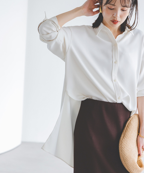 追加》シーズンカラープレーンシャツ 13（シャツ/ブラウス）｜NOBLE