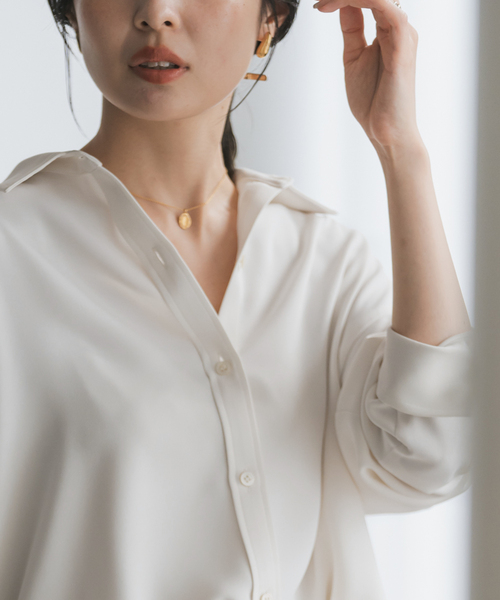 追加》シーズンカラープレーンシャツ 13（シャツ/ブラウス）｜NOBLE
