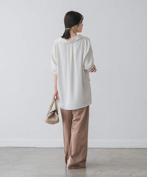 追加》シーズンカラープレーンシャツ 13（シャツ/ブラウス）｜NOBLE