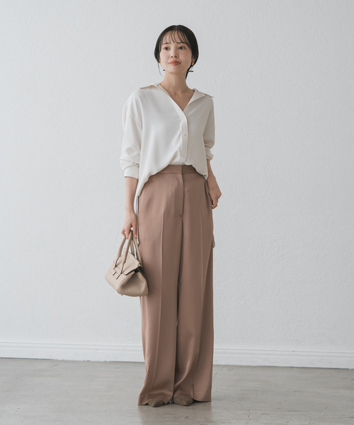 追加》シーズンカラープレーンシャツ 13（シャツ/ブラウス）｜NOBLE