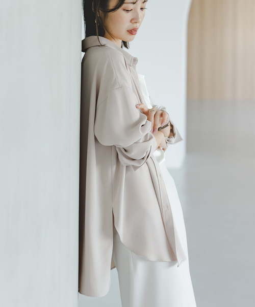 【極美品】NOBLE シーズンカラープレーンシャツ　ホワイト　ノーブル NOBLE｜《追加》シーズンカラープレーンシャツ 13 | Rakuten