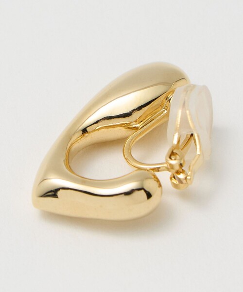 UNITED ARROWS（ユナイテッドアローズ）の「オーガニック Jシェイプ イヤリング（イヤリング・レディース・シルバー/ゴールド・FREE）」の9枚目の写真