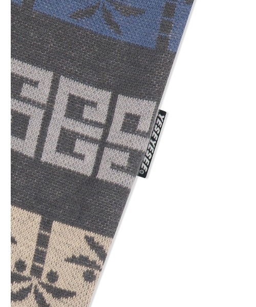 YESEYESEE(イエスアイシー)の「Y.E.S Palm Jacquard Tee(Tシャツ/カットソー・メンズ・チャコール/レッド・S/M)」の5枚目の写真
