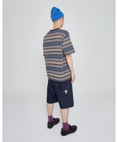 YESEYESEE(イエスアイシー)の「Y.E.S Palm Jacquard Tee(Tシャツ/カットソー・メンズ・チャコール/レッド・S/M)」の10枚目の写真