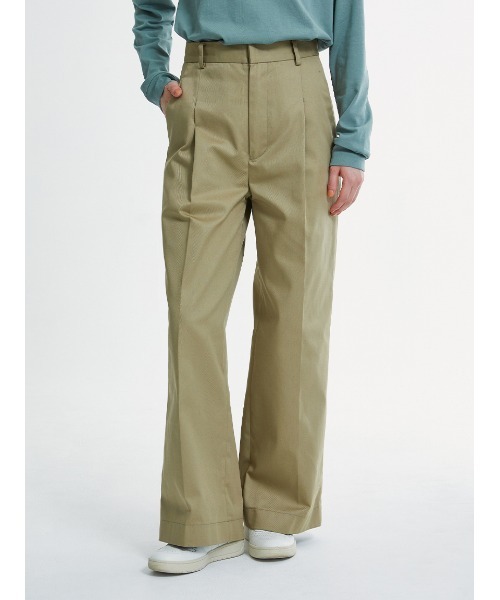 Barbour(バブアー)の「"JAPAN LIMITED"フロントタックワイドパンツ(その他パンツ・レディース・ブラック/カーキ/ブラウン・SMALL/MEDIUM)」の11枚目の写真