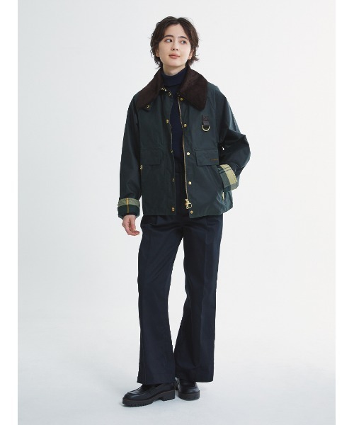 Barbour(バブアー)の「"JAPAN LIMITED"フロントタックワイドパンツ(その他パンツ・レディース・ブラック/カーキ/ブラウン・SMALL/MEDIUM)」の21枚目の写真