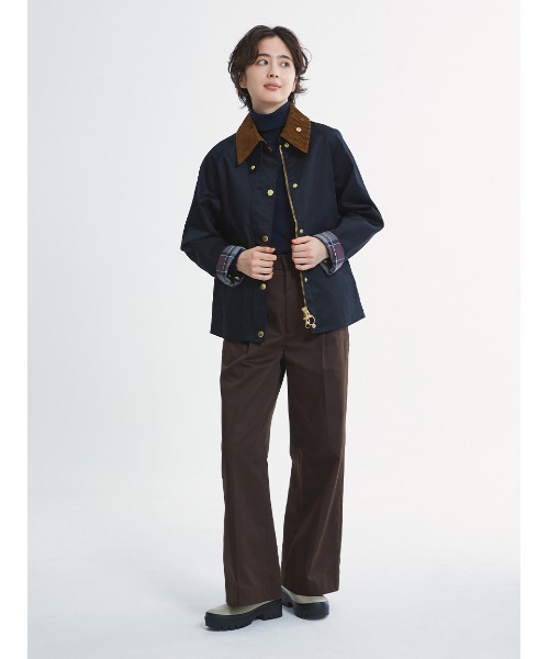 Barbour(バブアー)の「"JAPAN LIMITED"フロントタックワイドパンツ(その他パンツ・レディース・ブラック/カーキ/ブラウン・SMALL/MEDIUM)」の15枚目の写真