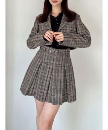 RESEXXY | プリーツミニスカート【セットアップ着用可能】(スカート)