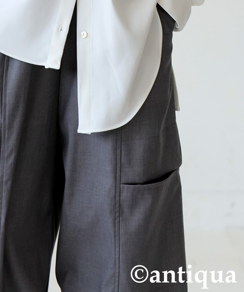 antiqua(アンティカ)の「カーゴパンツ(カーゴパンツ・レディース・グレー/ブラック・LARGE/MEDIUM)」の21枚目の写真