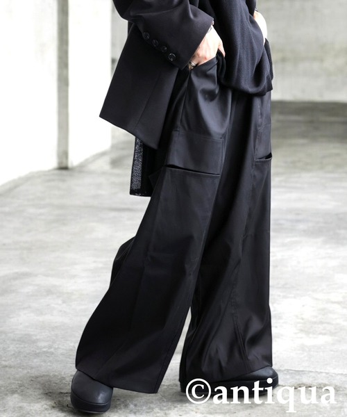 antiqua(アンティカ)の「カーゴパンツ(カーゴパンツ・レディース・グレー/ブラック・LARGE/MEDIUM)」の16枚目の写真