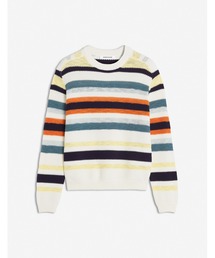 Maison Kitsune(]Lcl)COMFORT STRIPED JUMPER(jbg/Z[^[)