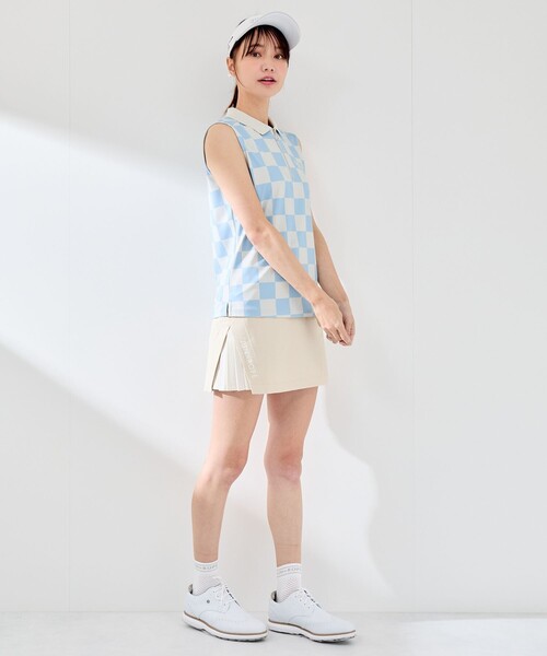 JUN&ROPE'（ジュンアンドロペ）の「【UV】【吸水速乾】サイドプリーツスカート（スカート・レディース・ホワイト/ブラック/ベージュ・L/M/S/X-SMALL）」の11枚目の写真