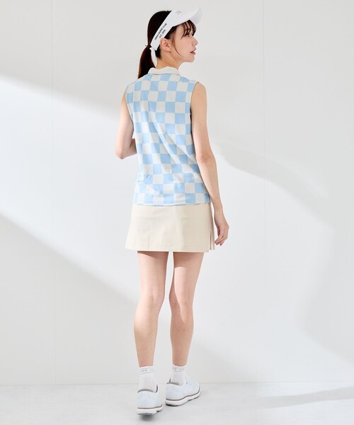 JUN&ROPE'（ジュンアンドロペ）の「【UV】【吸水速乾】サイドプリーツスカート（スカート・レディース・ホワイト/ブラック/ベージュ・L/M/S/X-SMALL）」の9枚目の写真