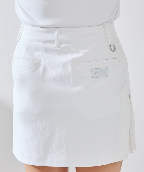 JUN&ROPE'（ジュンアンドロペ）の「【UV】【吸水速乾】サイドプリーツスカート（スカート・レディース・ホワイト/ブラック/ベージュ・L/M/S/X-SMALL）」の6枚目の写真