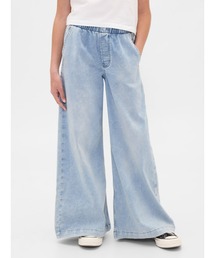 GAP | ローライズ ニット イージーウエスト バギーデニム (キッズ)(デニムパンツ)