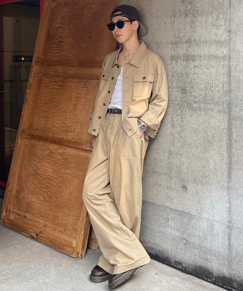 MandO(Auntie Rosa)(エムオー)の「リップストップベイカージャケット/セットアップ可(ブルゾン・メンズ・ブラウン/ブラック・LARGE/MEDIUM)」の20枚目の写真