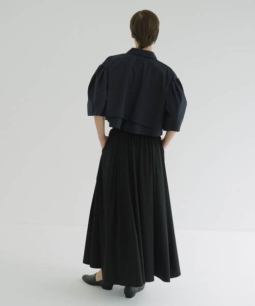 WIDE BELT FLARE SKIRT（スカート）｜CLANE（クラネ）の