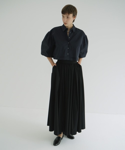 WIDE BELT FLARE SKIRT（スカート）｜CLANE（クラネ）の