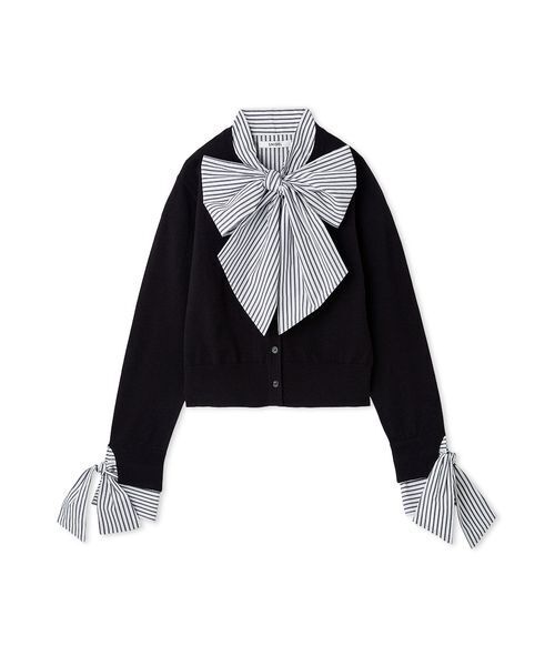 ボウタイドッキングニットプルオーバー（ニット/セーター）｜SNIDEL