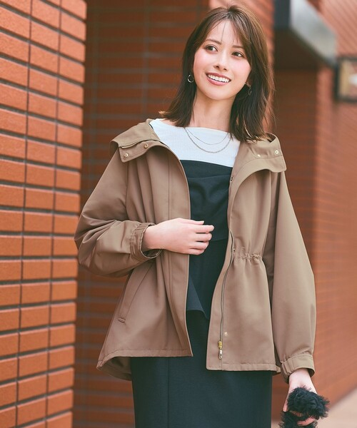 撥水・洗える】フーディショート ブルゾン（ブルゾン）｜ANY SIS