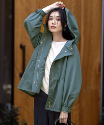 フーディショート ブルゾン