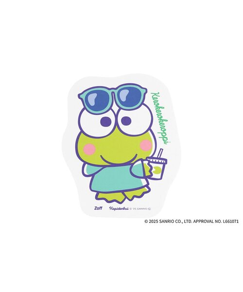 セール】Zoff｜はぴだんぶい メガネ・サングラス拭き｜眼鏡クロス