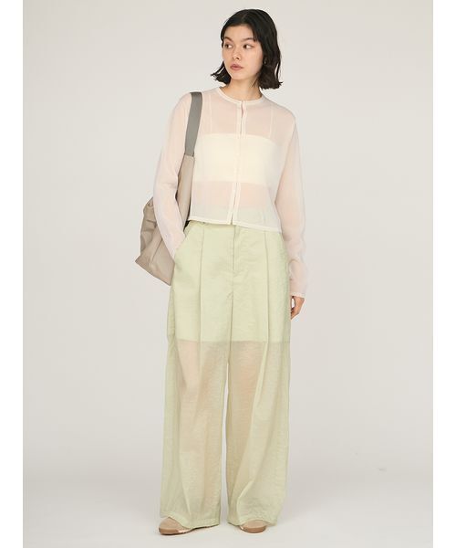 emmi(エミ)の「カップ付きインナーブラトップ(キャミソール・レディース・ホワイト/ブラック・F)」の5枚目の写真