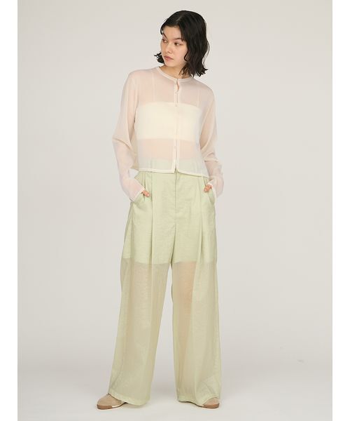 emmi(エミ)の「カップ付きインナーブラトップ(キャミソール・レディース・ホワイト/ブラック・F)」の4枚目の写真