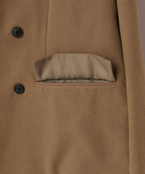 LOWRYS FARM（ローリーズファーム）の「【LFM(U)】ＴＲＷブレストテーラージャケット　 455576（テーラードジャケット・メンズ・ブラウン/その他/チャコールグレー・MEDIUM/LARGE）」の8枚目の写真