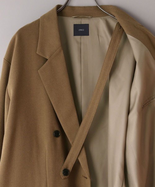 LOWRYS FARM（ローリーズファーム）の「【LFM(U)】ＴＲＷブレストテーラージャケット　 455576（テーラードジャケット・メンズ・ブラウン/その他/チャコールグレー・MEDIUM/LARGE）」の9枚目の写真