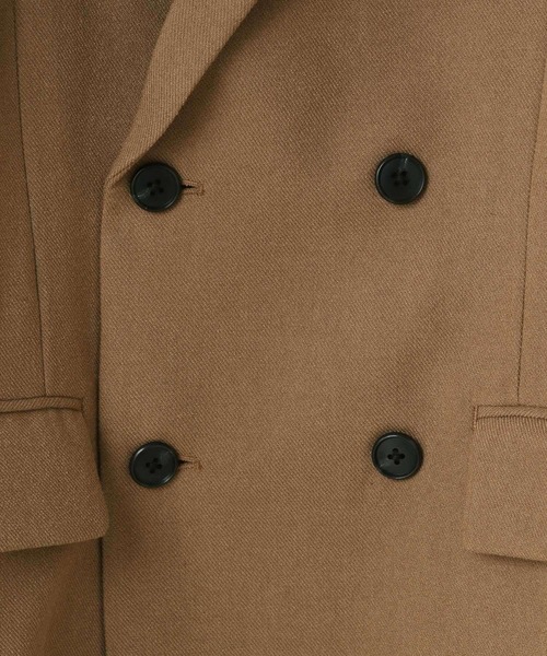 LOWRYS FARM（ローリーズファーム）の「【LFM(U)】ＴＲＷブレストテーラージャケット　 455576（テーラードジャケット・メンズ・ブラウン/その他/チャコールグレー・MEDIUM/LARGE）」の11枚目の写真