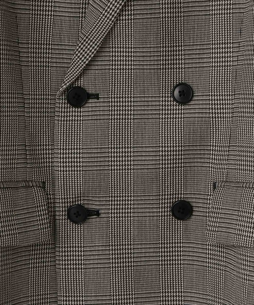 LOWRYS FARM（ローリーズファーム）の「【LFM(U)】ＴＲＷブレストテーラージャケット　 455576（テーラードジャケット・メンズ・ブラウン/その他/チャコールグレー・MEDIUM/LARGE）」の12枚目の写真