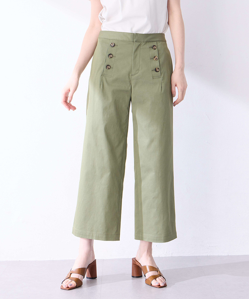 Petit Honfleur（プチオンフルール）の「マリンパンツ【接触冷感】（その他パンツ・レディース・カーキ/ネイビー/ブラウン・64/67）」の7枚目の写真