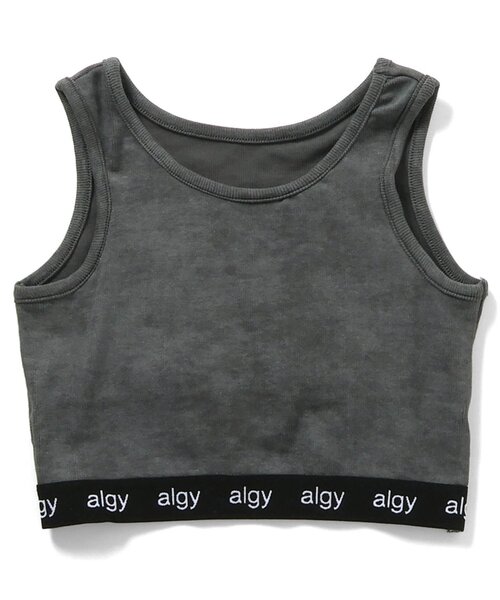 algy（アルジー）の「クロップドタンク（タンクトップ・キッズ・ピンク/ブラック/オフホワイト・XX-SMALL/X-SMALL/MEDIUM/SMALL）」の16枚目の写真