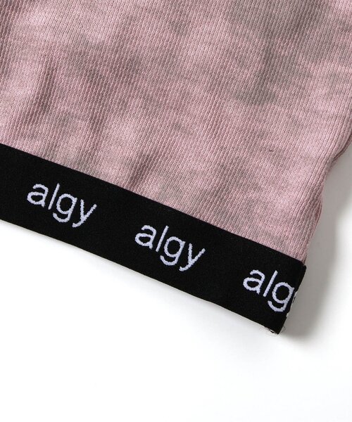 algy（アルジー）の「クロップドタンク（タンクトップ・キッズ・ピンク/ブラック/オフホワイト・XX-SMALL/X-SMALL/MEDIUM/SMALL）」の7枚目の写真