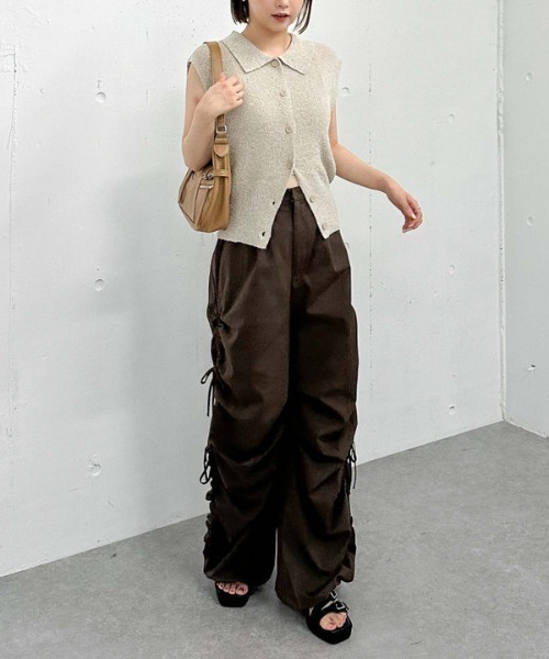 archives(アルシーヴ)の「サイドドロストカーゴパンツ(カーゴパンツ・レディース・ベージュ/ブラウン/グレイッシュベージュ・MEDIUM)」の16枚目の写真