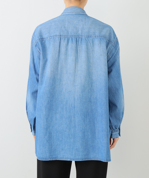 La TOTALITE(ラトータリテ)の「【洗える】Healthy Denim /ヘルシーデニム デニムシャツ Tomato(シャツ/ブラウス・レディース・ブルー系その他・FREE)」の14枚目の写真