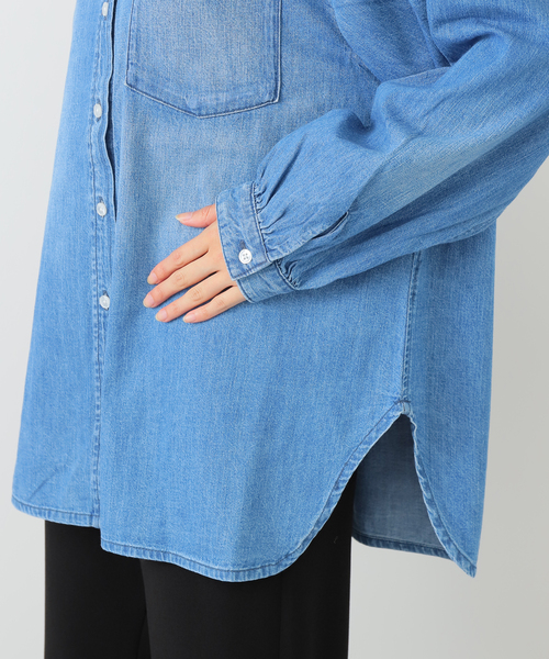 La TOTALITE(ラトータリテ)の「【洗える】Healthy Denim /ヘルシーデニム デニムシャツ Tomato(シャツ/ブラウス・レディース・ブルー系その他・FREE)」の17枚目の写真