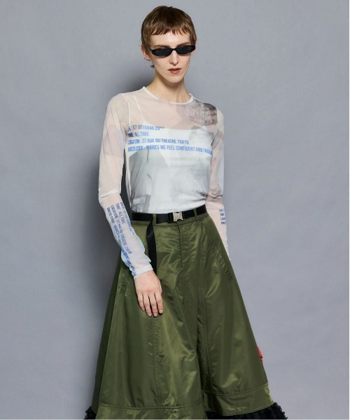 tシャツ 「25AW PRE-ORDER」ORDINARY DAYS/ORDINARY DAYSプリントシアートップス「MAISON SPECIAL/ MAISON SPECIAL（メゾンスペシャル）の「【25AW PRE-ORDER