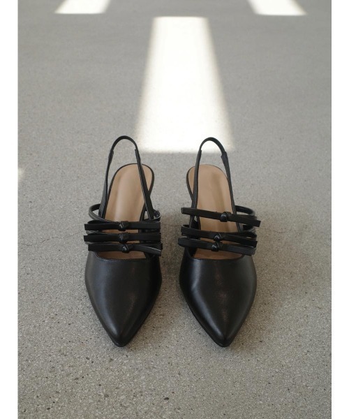 amel（エイメル）の「リボンストラップサンダル（サンダル・レディース・ブラック・FREE）」の11枚目の写真