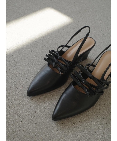 amel（エイメル）の「リボンストラップサンダル（サンダル・レディース・ブラック・FREE）」の12枚目の写真
