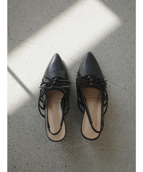 amel（エイメル）の「リボンストラップサンダル（サンダル・レディース・ブラック・FREE）」の16枚目の写真