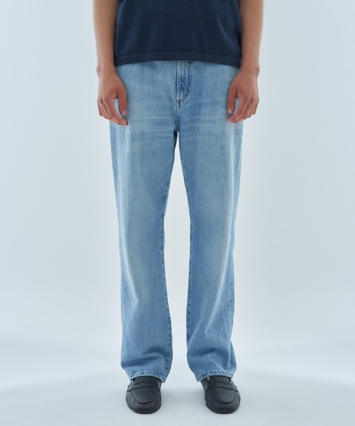 ESTNATION(エストネーション)の「ESTNATION / AUTHEN ストレートデニムパンツ(デニムパンツ・メンズ・ブラック/ブルー・30/32/34)」の1枚目の写真