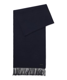新品未使用【HUGO BOSS 】 マフラー  グレー 新品未使用【HUGO BOSS 】 マフラー グレー