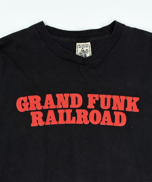 VINTAGE(ヴィンテージ)の「【USED】90’s Alore “GRAND FUNK RAILROAD” バンド Tシャツ USA製(Tシャツ/カットソー・メンズ・ブラック・LARGE)」の2枚目の写真